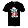 thumbnail image 1 of Star Wars T-Shirt Vintage Rétro Mandalorian Grogu de Noël Toutes Tailles P-5TG, 1 of 4