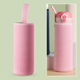 thumbnail image 4 of Bolsa de neopreno para transportar botellas de agua, con relieve y asa, 550 ml Rosado, 4 of 8
