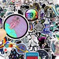 thumbnail image 1 of Paquete de pegatinas Space Astronaut, 50 unidades, dibujos animados de cohetes y espacios, 1 of 2