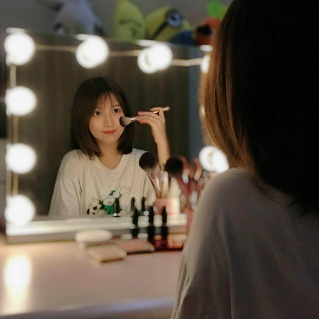 Maoww Vanity Style LED Mirror Lights Bulbs Kit Lamp Cosmetic 6 Bulbs