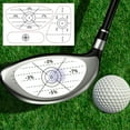 thumbnail image 3 of Hyasfey 50 Pcs Golf Impact Tape Labels Improve Golf Swing Accuracy And Distance Golf Impact Sticker for Iron Wood Fairway Clubs, 3 of 7