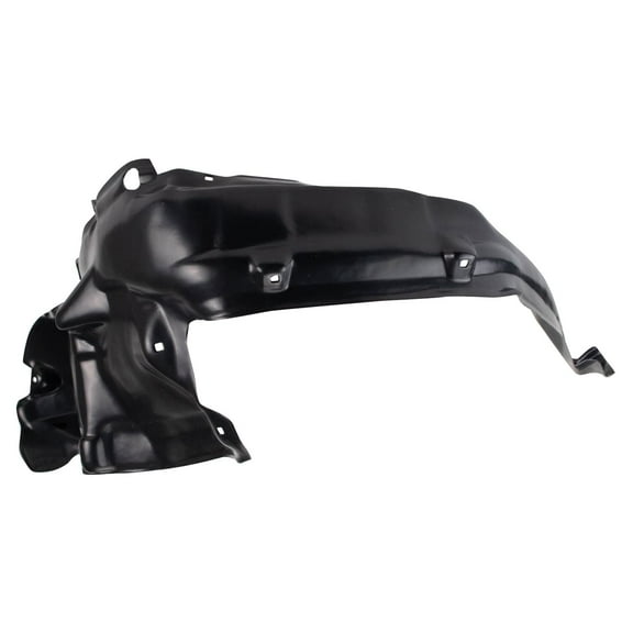 TRQ Front Right Inner Fender Liner Black Passenger Side Fits Select 2005-2007 Toyota Sequoia TO1251121