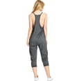 thumbnail image 3 of Lana Roux Womens Baggy Maternity Lounge Jogger Jumpsuit (Heather Charcoal, M), 3 of 3