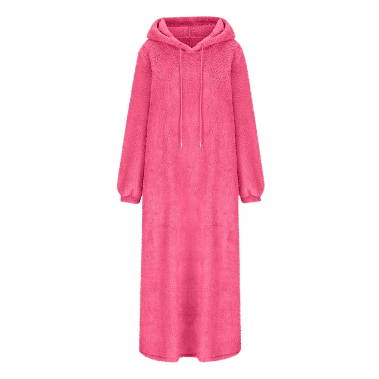 hot pink fuzzy dress Hot pink fuzzy mini dress set