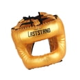 thumbnail image 1 of Casco de boxeo transpirable y suave para niños y niñas, protector de cabeza para kickboxing. Oro, 1 of 9