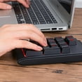 thumbnail image 6 of erfcxs Three Colors RGB Backlit USB Wired Keyboard Waterproof Number Pad Numeric Keypad, 6 of 9