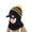 Navy Blue, variant on Kids Winter Plus Velvet Thickened face Protection Scarf Skull Caps Cute Beanie Cap Winter Soft Warm Knit Caps
