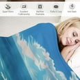 thumbnail image 3 of Orinice Flip Flops Warm Lightweight Blanket Soft Fleece Blankets All Seasons Exquisite Gifts 60x80in, 3 of 6