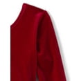 thumbnail image 4 of The Children's Place Big & Little Girls Long Sleeve Christmas Velour Dress, Sizes 6M-XXL, 4 of 5