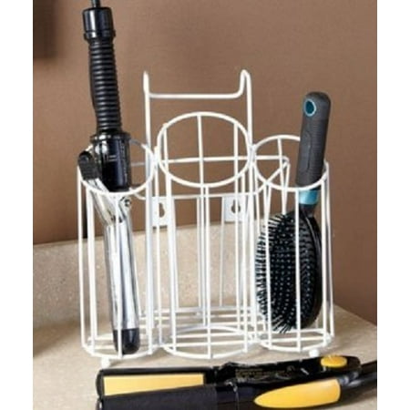 Hair Styling Storage Station Organizer in White