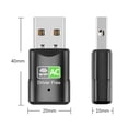thumbnail image 3 of 600M Adaptador USB WiFi Dongle Receptor WiFi de banda dual Tarjeta de red inalámbrica, 3 of 9