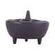 thumbnail image 5 of Cuenco para quemar incienso de hierro fundido, soporte para incienso, diseño hueco con tapa para decoración del hogar, 5 of 9