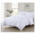 thumbnail image 2 of GpLuMy Berlin 3-Piece Pintuck Pinch Pleat Comforter Set (King, White), 2 of 9