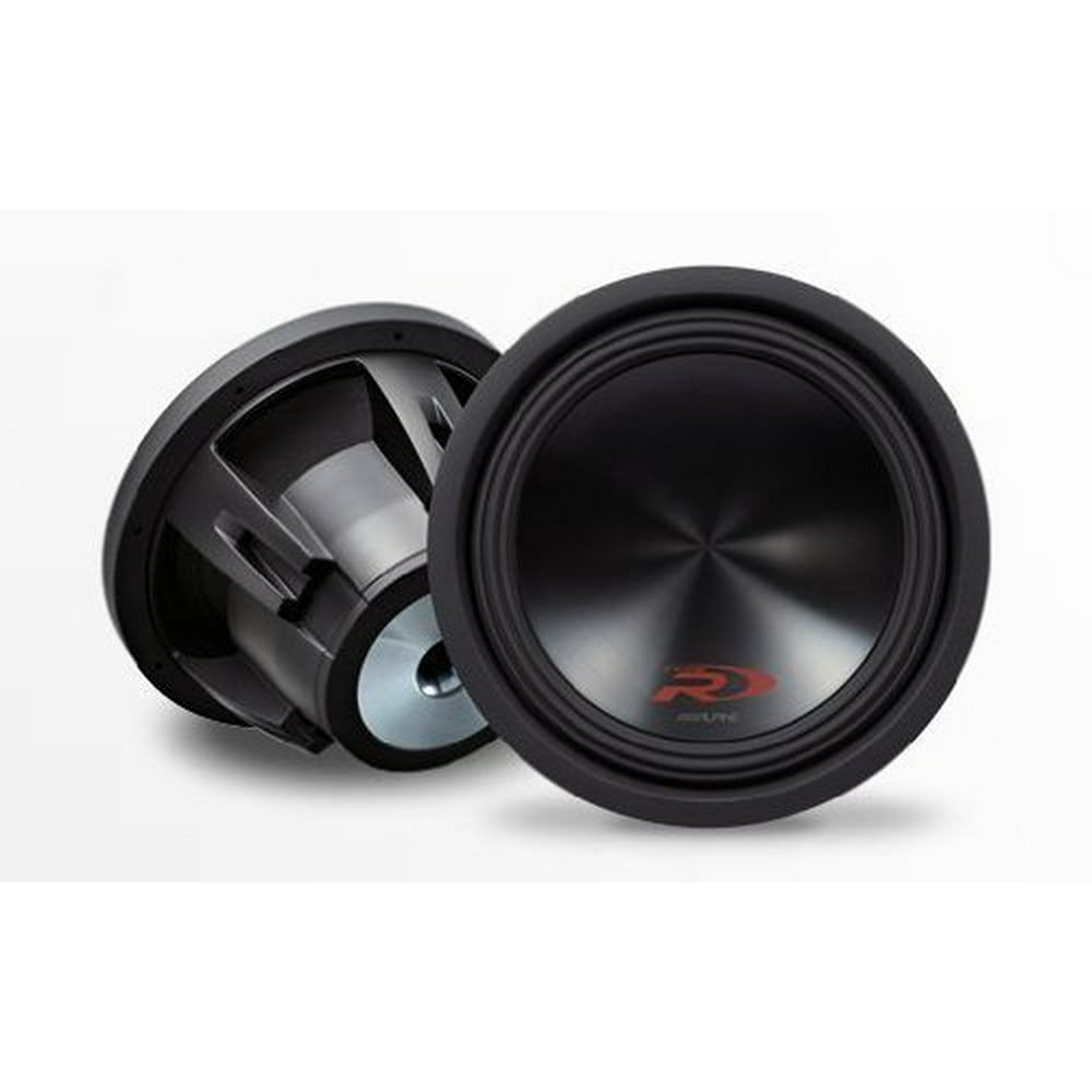 Pair of Alpine SWR12D4 (swr12d4) 12" Dual 4 Ohm TypeR Series Car