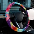 thumbnail image 6 of Robot Unicorn Attack 14.5 Inch Printing PVC Leather Steering Wheel Covers Car Wheel Cover Auto Accessories, 6 of 6