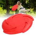 thumbnail image 4 of Perro mascota Goma al aire libre Practicar entrenamiento Jugar Interacción Disco volador Juguete Supplyred, 4 of 5