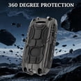 thumbnail image 4 of Key Fob Cover Compatible with Mazda 3 Hatchback CX4 CX5 CX8 CX9 CX-30 Keychain Case Holder Protector,Black, 4 of 5