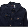 thumbnail image 3 of Joules Boy's Caleb French Navy Corduroy Shirt, 3 years, 3 of 5