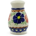 thumbnail image 3 of Polish Pottery 3-inch Pepper Shaker (Paradise Poppy Theme) Hand Painted in Boleslawiec, Poland + Certificate of Authenticity, 3 of 6