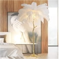 thumbnail image 2 of Floor lamp Nordic Ostrich Feather Floor Lamp Living Room Decorative Table Lamp LED Bedside Lamp Creative Resin Lighting Floor lamp, 2 of 7