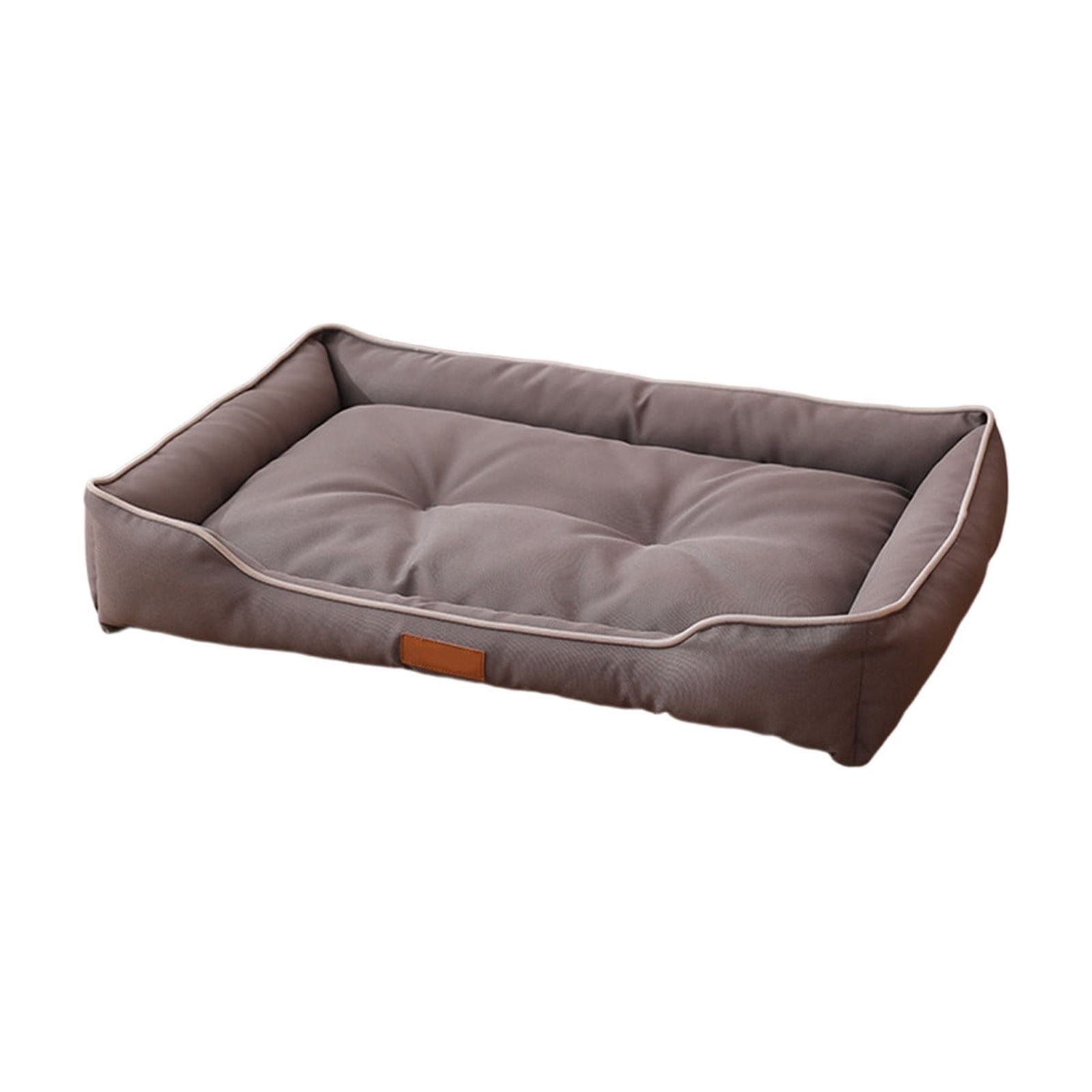 Orthopedic Pet Sofa Bed Cushion Soft Cotton Filled Dog Cat Bed Removable Washable Pet Sleeping Mat Anti Anxiety Supportive Thick Plush Comfort Cushion for Small Medium Dogs Cats