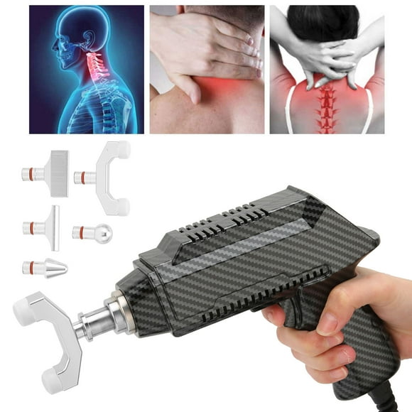 Electric Spine Adjusting Tool, Body Recover Quickly Electric Spine Chiropractor Joint Relief High Frequency Cooling Fan for Cervical Spondylosis for Arthritis US Plug 110V