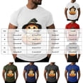 thumbnail image 4 of Akiihool Graphic Tee Shirts for Men Men's Big Tall Lightweight Shorter Length Crewneck Pocket T Shirt AG,L, 4 of 5