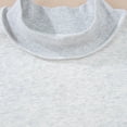 thumbnail image 7 of vdgthytj Crewneck Sweatshirts Women Long Sleeve Pleated Solid Basic Pullover Loose Comfy Fall Athleisure Tops(Large,Gray), 7 of 7