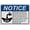 Warning Sign 2, variant on Industrial ANSI Horizontal Employee Wash Hands Sign - 8"x12" Weatherproof, UV Resistant Plastic (For Indoor/Outdoor Workplace)