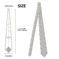 thumbnail image 2 of Fotbe Daisies Flowers Corbata Clásica para Hombre con Estampado – Corbata de Seda Jacquard Tejida, para Negocios, Bodas y Eventos Formales, 2 of 7