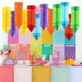 thumbnail image 7 of GZZQY Crayon Pencil Hanging Honeycomb Decoration Welcome Back to School Hanging Crayon Honeycomb for First Day of School Classroom Ceiling Decor, 7 of 7