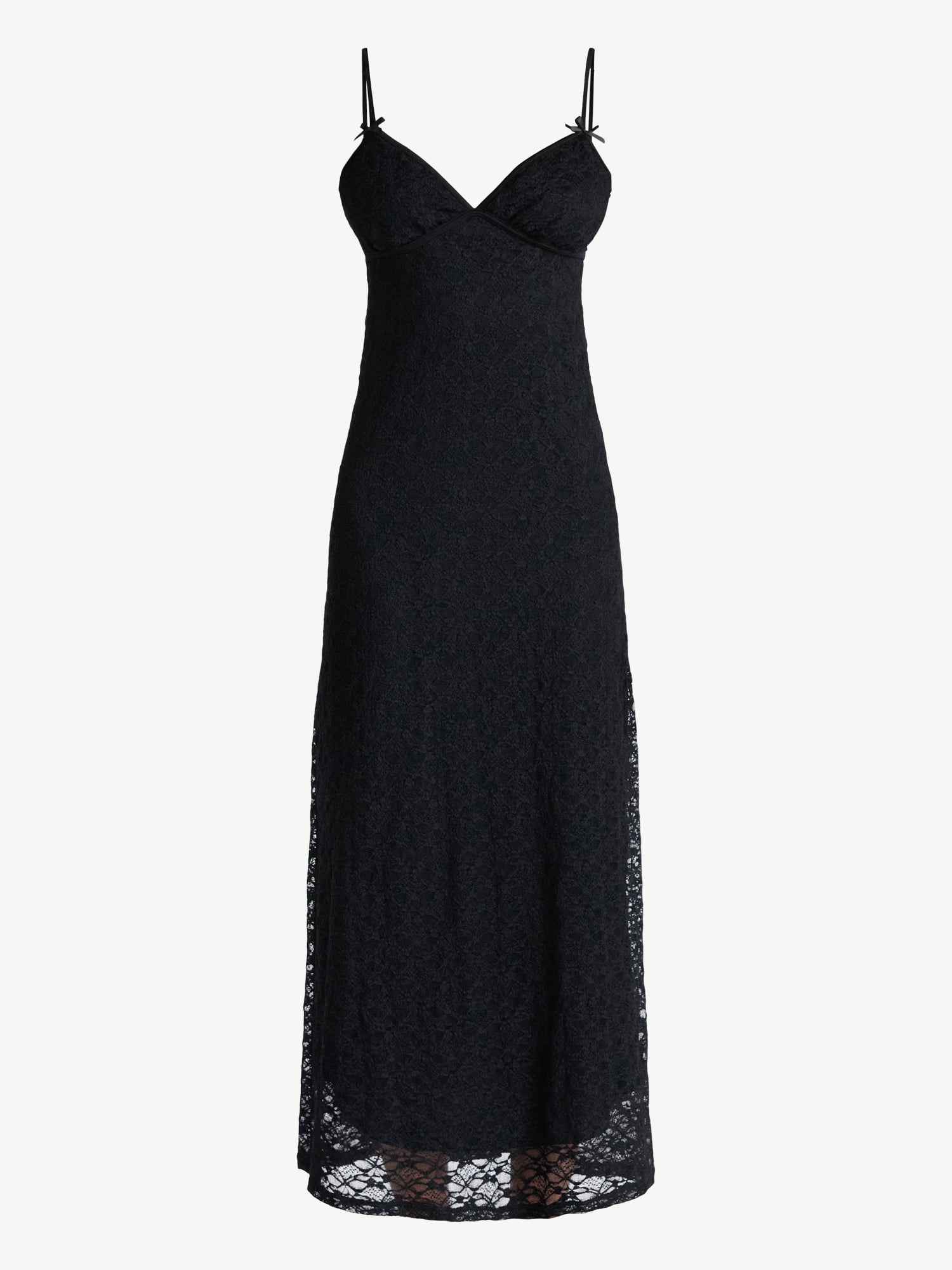 No Boundaries Triangle Top Maxi Dress, Women's