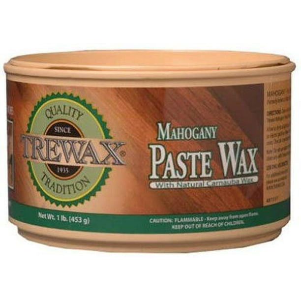 Trewax Paste Wax Mahogany Indian Sand, 12.35Ounce