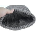 thumbnail image 4 of Sombreros de invierno para hombres Gorro holgado de punto de lana Gorros cálidos y holgados con calavera, 4 of 6