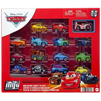Disney Pixar Cars Toy: Die Cast Mini Racers Variety 10-Pack (2022