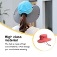 thumbnail image 4 of Sonducket Sombreros para el sol Niños Adultos Senderismo Sombrero de pescador Sombrero para viajes al aire libre Sombreros Rojo/Adulto Sonducket AP009503-17B, 4 of 6