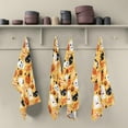 thumbnail image 4 of GZHJMY Halloween Pumpkin Ghost Cat Skull Kitchen Dish Towel Set, Drying Kitchen Towels Tea Towels Gift Set for Drying Cleaning Cooking Baking 4Pcs, 4 of 6