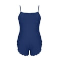 thumbnail image 4 of ylioge Short Pajamas for Women Sets 2 Piece Sleeveless Tank Tops and Shorts Loungewear Outfits Womens Trendy Solid Color Slim Homewear Pajama Set, 4 of 8