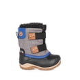 thumbnail image 3 of Acton Funky, Grey &amp; Blue | Baby Winter Boots with Removable Felt, 3 of 6