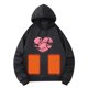 thumbnail image 4 of WILLBEST Sudaderas Navideñas Otoño e Invierno Sudadera con Capucha Caliente para Hombres y Mujeres Parejas Carga Usb Ropa Caliente Día De San Valentín Cálido Chica, 4 of 8