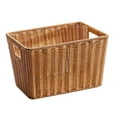 thumbnail image 2 of Sundries Storage Baskets Japanese with Handle Magazine Basket Organizing 32cmx24cmx20cm, 2 of 9