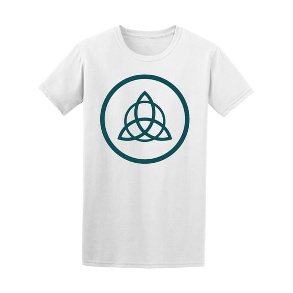 Celtic Triquetra Symbol Graphic Men's Tee - Image by Shutterstock