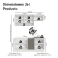 thumbnail image 2 of Cocina Integral Completa Modular Madesa Vik 180cm BG 05, 2 of 3