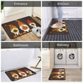 thumbnail image 5 of Gukieu Fall Gnomes Print Dust-proof Floor Mats, Water-absorbent and Non-slip Flannel Door Mats 16x24in, Home Decoration Suitable for Kitchen, Bathroom, Garage, 5 of 7
