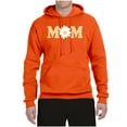 thumbnail image 2 of Wild Bobby, Mom Daisy Mother's Day Unisex Hoodie Sweatshirt, Orange, XX-Large, 2 of 6