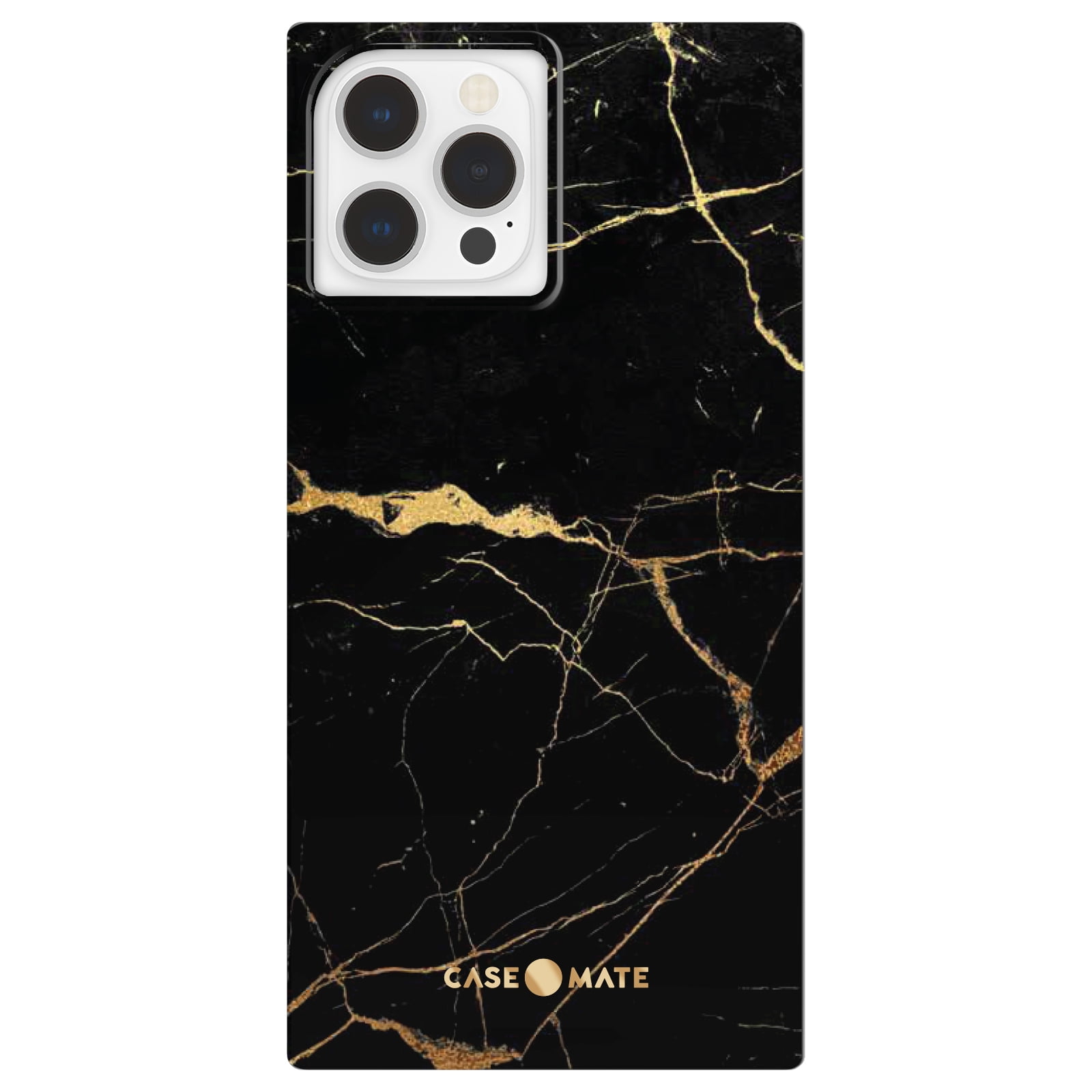 CaseMate Blox Square Case for Apple iPhone 12 Pro Max Black Gold
