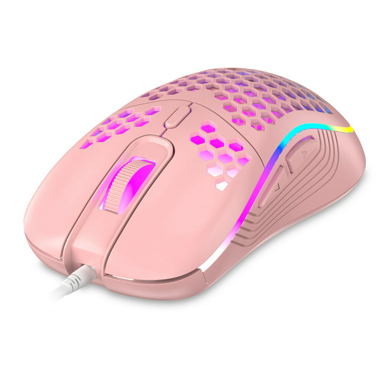 Ergonomic Lightweight Gaming Mouse - 7200 Adjustable Dpi, Rgb Backlight &  High Precision Sensor For Windows Pc & Laptop Gamers - Temu