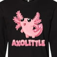 thumbnail image 4 of Inktastic Axolittle- Cute Baby Axolotl Long Sleeve T-Shirt, 4 of 5