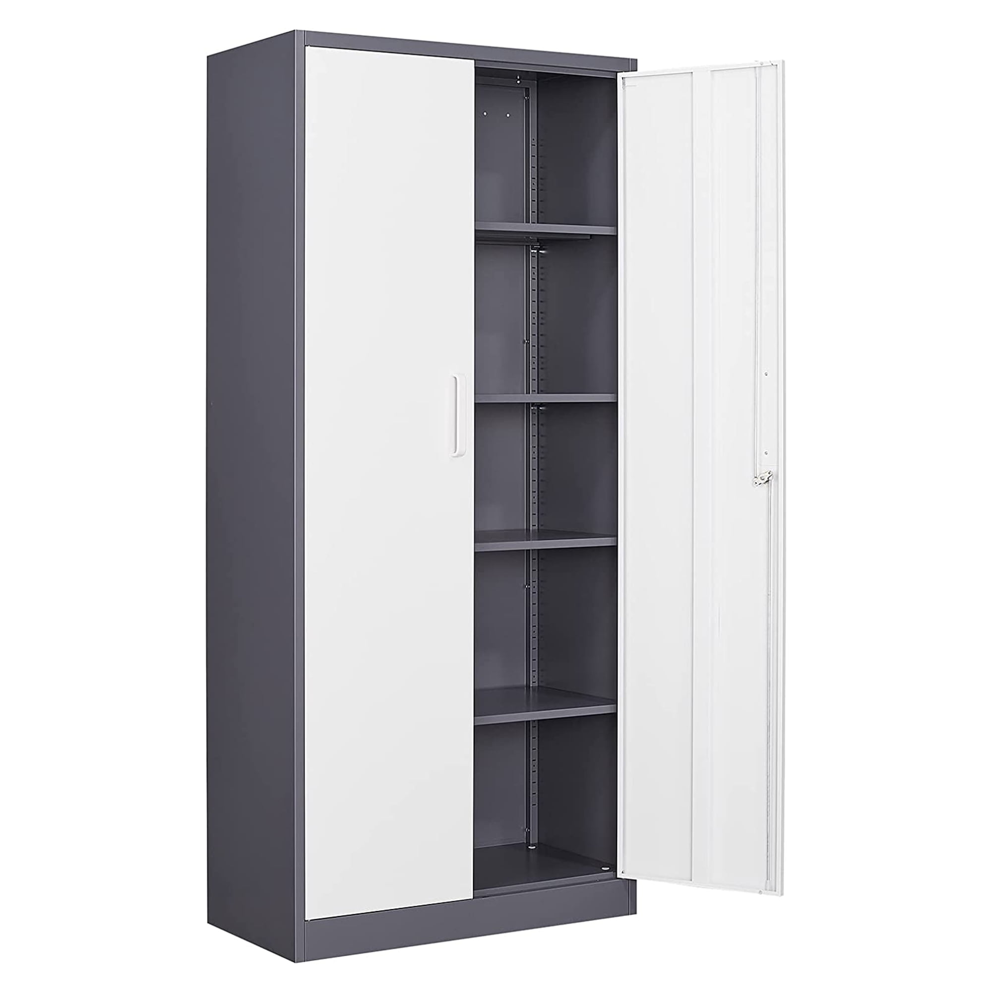 STANI Metal Storage 71" Locking Metal Storage with 4