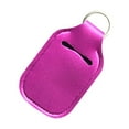 thumbnail image 4 of Key Chain Premium Material Chic Flip Caps Reusable Wristlet Bottle Holder Assorted Colors Different Styles Sanitizer Holders Purple XY, 4 of 7